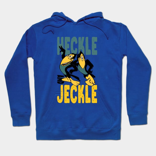 Heckle and Jeckle - Old Cartoon Hoodie by kareemik